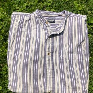 Striped Levi Strauss short sleeve button up!
